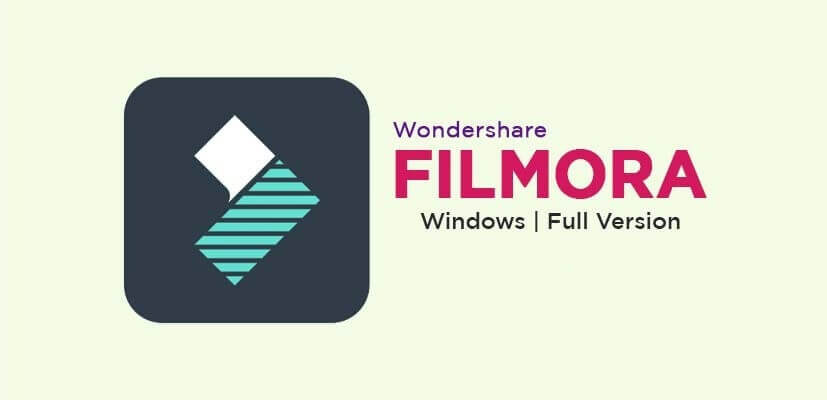 Wondershare Filmora Full Crack 64 Bit Free Download