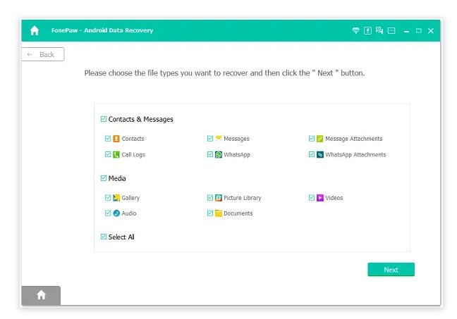FonePaw Android Data Recovery Free Download Full Version