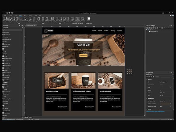 WYSIWYG Web Builder